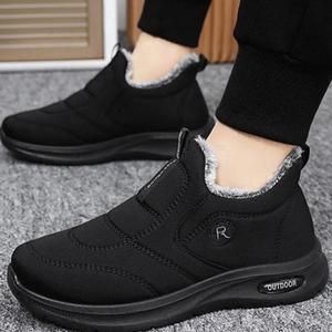 [라일리] Rly 데일리 방한슬립온 부츠 야외활동 털안감 남성 패딩