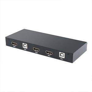 [셀러허브 패션][JHQSN7Z3_52BH]2포트 HDMI KVM 스위치 4K 60Hz PC 연결