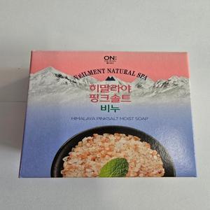 온더바디 벨먼 내추럴 스파 히말라야 핑크솔트 비누 로맨틱한 플로럴향 90g