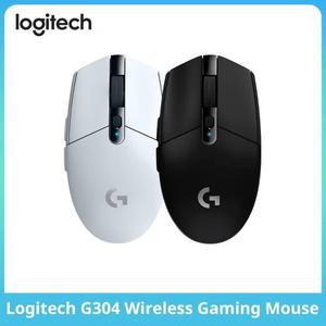 logitech 호환 G304 LIGHTSPEED 무선 게임용 마우스 12000 DPI 노트북 액세서리 드라이버 버전 없음