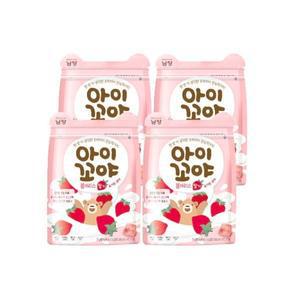 남양 아이꼬야 불가리스 딸기 요거트과자 17g 4개