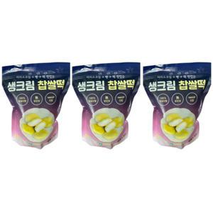 줄서서 먹는 익산농협 떡방앗간 생크림 찹살떡 480g 3봉