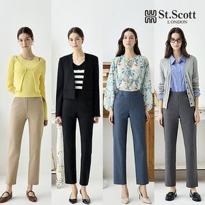 [초특가기획][St.Scott] 세인트 25SS 인견블렌딩 COOL 밴딩팬츠 4종(여)