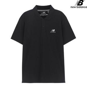 [하프클럽/뉴발란스]뉴발란스 NBD4DB1013-BK CP 피케 반팔티 폴로 카라 남녀공용 티셔츠