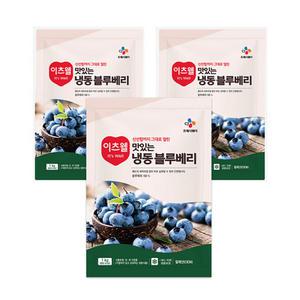 CJ 이츠웰 맛있는 냉동 블루베리 1kg 3개