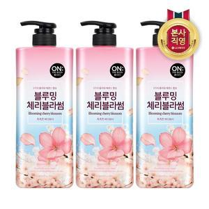 온더바디 플라워 체리블라썸 바디워시 900g x 3개