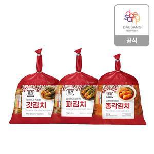 [하프클럽/대상](m)종가 갓1kg+파1kg+총각김치850g