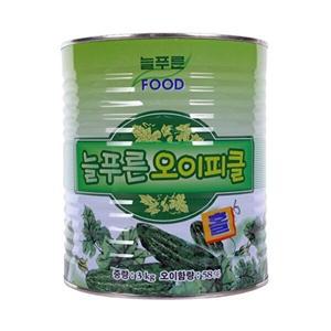 [오티마트]새콤하고 상큼한 늘푸른 오이피클 홀 3Kg g