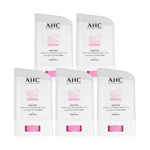 [2025 최신상] AHC 핑크 선스틱 22g 5개 마스터즈 하이퍼 마일드 리페어