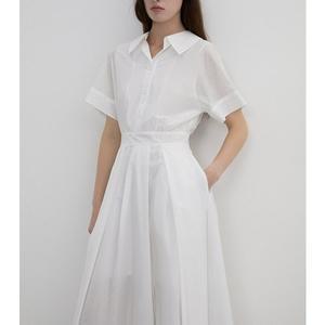 [리스트](신세계 사우스시티) 백 스모킹 셔츠 원피스