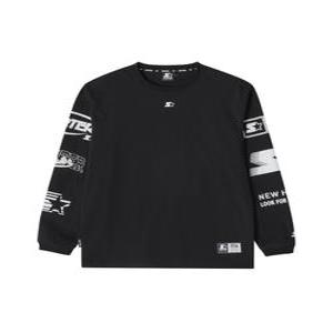 [스타터 블랙라벨] 멀티 로고 롱 슬리브 SA243ILS03_BLK