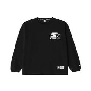[스타터 블랙라벨] 플래그 그래픽 롱슬리브 (블랙) SA251ILS04_BLK