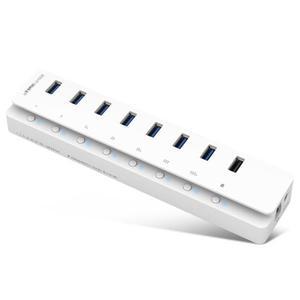 UH508 USB 허브 케이블 충전 개별 30 젠더 연장 7포트 타입 멀티