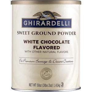 Ghirardelli 코코아 파우더 가루 기라델리 스위트 그라운드 화이트 초콜릿 맛 3.12 lbs.