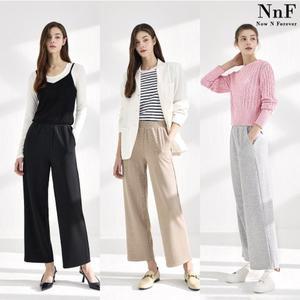 [NNF] 스판 골지 와이드팬츠 (N04-3)