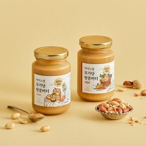 무가당 땅콩버터 100  2종 골라담기