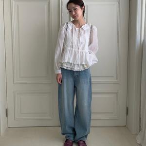 [메이비베이비] Boho Denim Pants