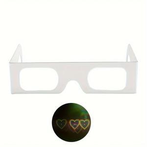 하트 모양 효과 3D 안경 시계 야간 편광 여성용 50 개
