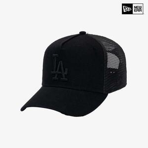 뉴에라 MLB LA 다저스 데미지드 A프레임 트러커 볼캡 블랙데님 (14538227)