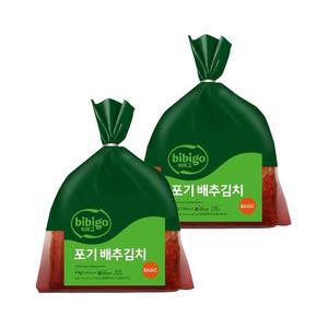 비비고 베이직 포기배추김치 4kg x2개