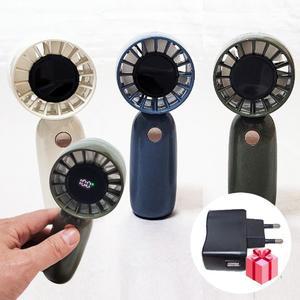 버섯 10단 강풍 휴대용 미니선풍기 USB 손선풍기 선물
