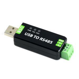 77UA WAVESHARE USB to RS485 직렬 컨버터 통신 모듈 300-921600bps 내장 ESD 보호 회로