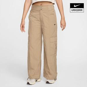 매장정품 나이키 스포츠웨어 여성 하이웨이스트 우븐 카고 팬츠 HJ6858-247 1197421