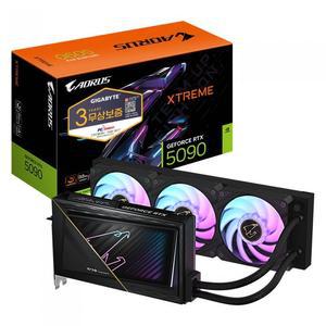 -GIGABYTE AORUS 지포스 RTX 5090 XTREME 워터포스 D7 32GB 피씨