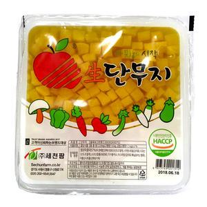 세천팜 깍두기 단무지 2.5kg x 1팩