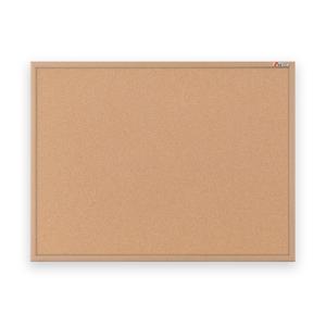 [보드뱅크]콜크 게시판 120x80 무늬목프레임(미송특대)