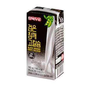 삼육 검은참깨 고칼슘두유 190mlx96입