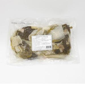 [모들채소]국내산 배추 우거지 1kg 1팩