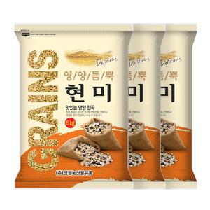 [삼원농산] 현미 5kg 3개 ( 15kg )