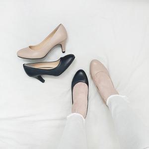[디아]합격 국산 빅스몰 215-270 라운드 정장 면접 구두 7cm