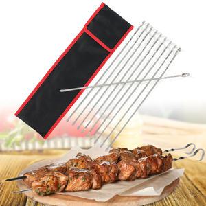 엣모어 캠핑 바비큐 꼬치 10p 스텐 바베큐 꼬치