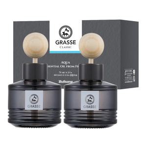 불스원 그라스 클래식 디퓨저 차량용 방향제 75ml 2개입, 아쿠아