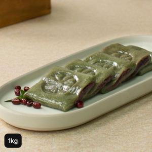 굳지않는 쑥 앙금절편 1kg