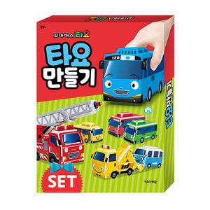 [아이코닉스] 타요 우드락 뚝딱 + 가위없이 만들기 2종 세트