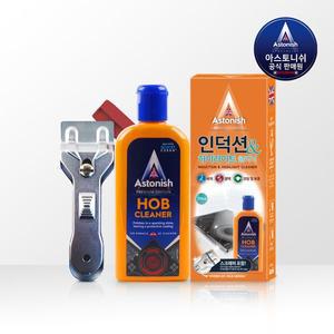 [아스토니쉬] 인덕션 하이라이트 클리너 235ml&스크래퍼 세트