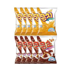 크라운 콘치, 66g, 5개 + 콘초, 66g, 5개