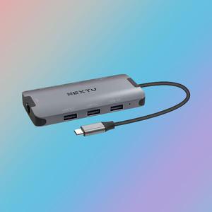 이지넷유비쿼터스 NEXTU NEXT-M2395TCH-MULTI 9포트 USB 3.0 Type C 허브