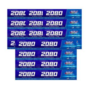 덴탈크리닉 2080 시그니처 토탈블루 치약 125g 20개 오리지날민트