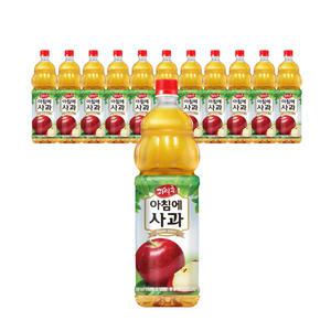 과일촌 아침에사과 PET, 1.5L, 12개