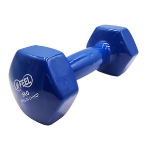 케이필 아령 덤벨 5.0kg 1개 1세트 KFD1-50 / 홈트레이닝 웨이트 근력 기구
