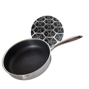 쿡셀 블랙큐브 더블코팅 통3중 소테팬28cm
