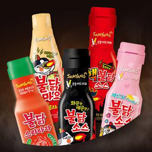 삼양 2세트 구성 매운 불닭 소스 5종 마요 까르보 핵불 치폴레마요 볶음면 소스