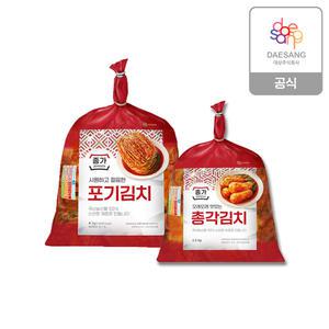 종가 포기김치 4kg+총각김치 2.3kg 1개