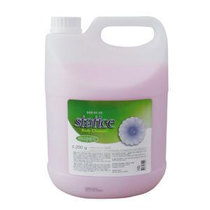 무료/스타티스 4.2KG 바디 X 4개/바디샴푸/4200ml/대용량/업소용/영업용/서비스/리필/덕용/4000