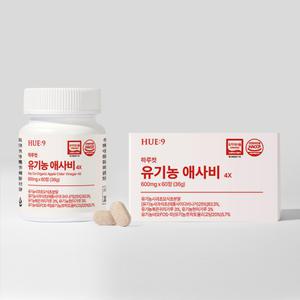 애사비 사과초모식초 오가닉산 식초 알약 캡슐 애플사이다비니거 2통