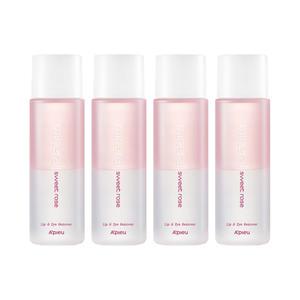 어퓨 미네랄 립앤아이 리무버 스윗로즈, 100ml, 4개